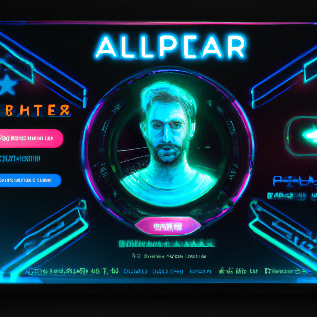 Player portrait with HUD